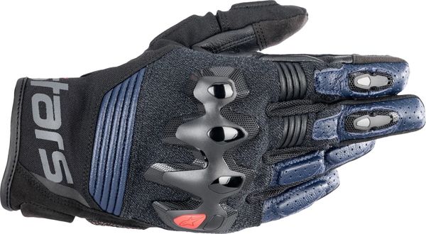 Alpinestars Alpinestars Halo Leather Gloves Dark Blue/Black L Motoristične rokavice