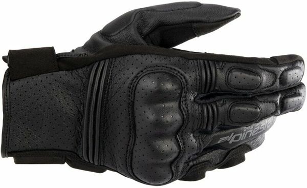 Alpinestars Alpinestars Phenom Leather Air Gloves Black/Black 2XL Motoristične rokavice