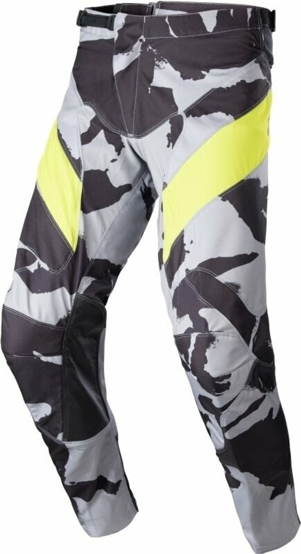 Alpinestars Alpinestars Racer Tactical Pants Gray/Camo/Yellow Fluorescent 30 Motokros hlače