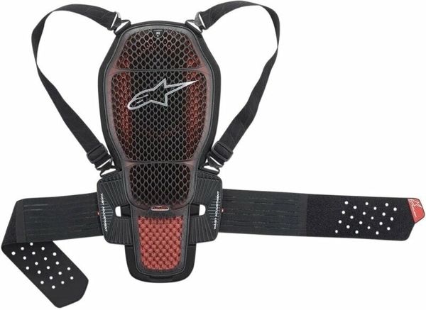 Alpinestars Alpinestars Ščitnik za hrbet Nucleon KR-1 Cell Transparent Smoke/Black/Red L