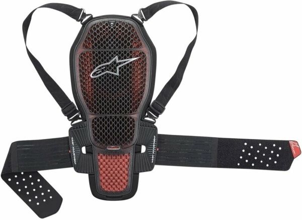 Alpinestars Alpinestars Ščitnik za hrbet Nucleon KR-1 Cell Transparent Smoke/Black/Red S