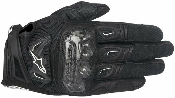 Alpinestars Alpinestars SMX-2 Air Carbon V2 Gloves Black 2XL Motoristične rokavice