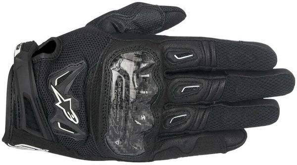 Alpinestars Alpinestars SMX-2 Air Carbon V2 Gloves Black XL Motoristične rokavice
