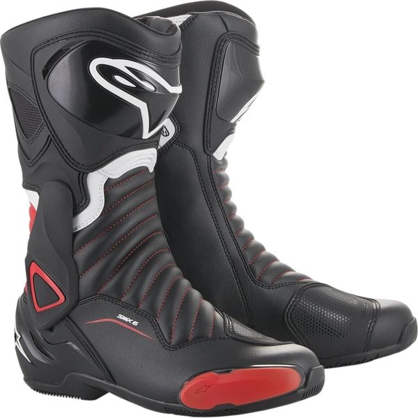 Alpinestars Alpinestars SMX-6 V2 Boots Black/Gray/Red Fluo 42 Motoristični čevlji