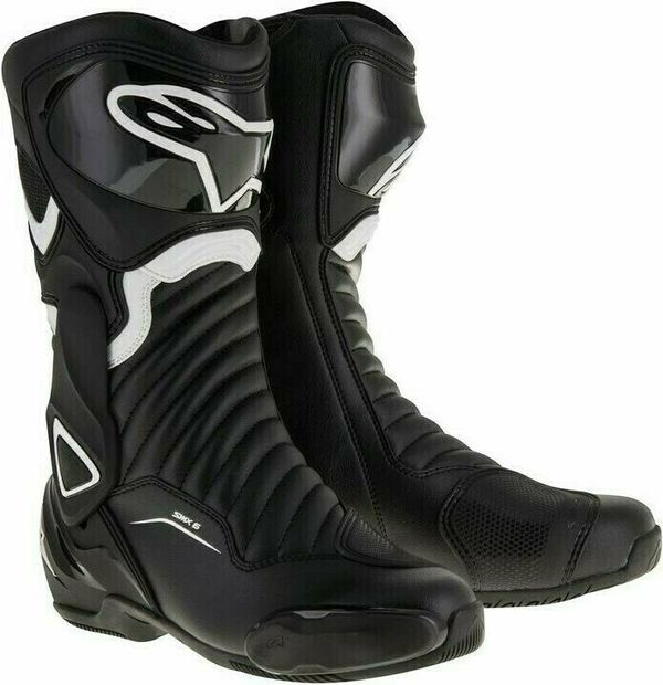 Alpinestars Alpinestars SMX-6 V2 Boots Black/White 45 Motoristični čevlji