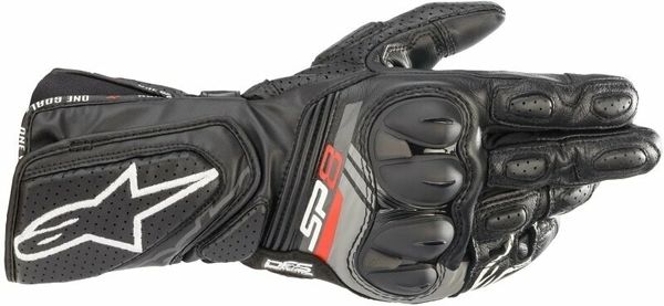 Alpinestars Alpinestars SP-8 V3 Leather Gloves Black S Motoristične rokavice