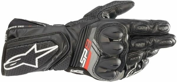 Alpinestars Alpinestars SP-8 V3 Leather Gloves Black XL Motoristične rokavice