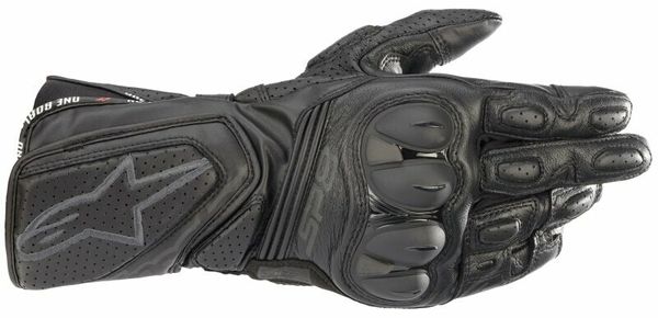 Alpinestars Alpinestars SP-8 V3 Leather Gloves Black/Black M Motoristične rokavice