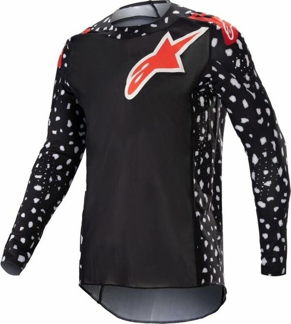 Alpinestars Alpinestars Supertech North Jersey Black/Neon Red S MX dres