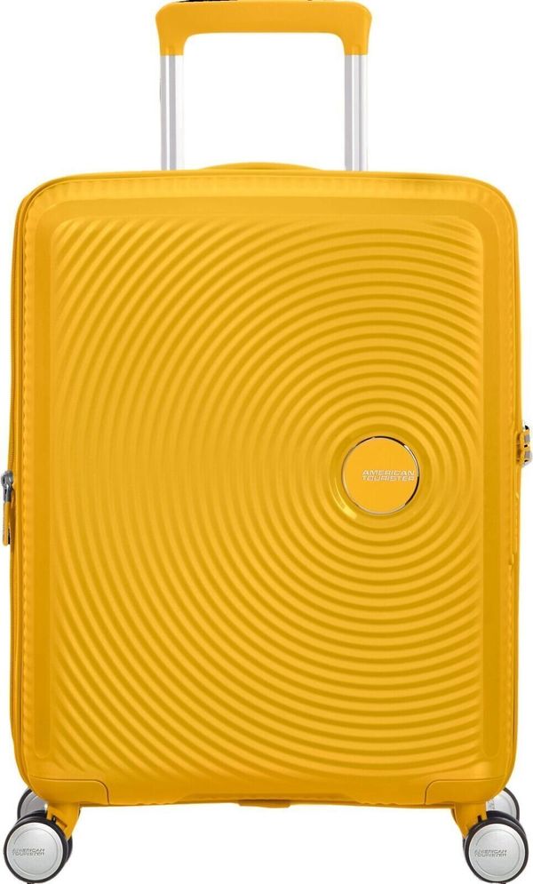 American Tourister American Tourister Soundbox Spinner EXP 55/20 Cabin Golden Yellow 35,5/41 L Luggage