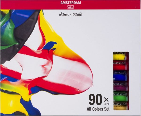 Amsterdam Amsterdam General Selection Set akrilnih barv 90 x 20 ml