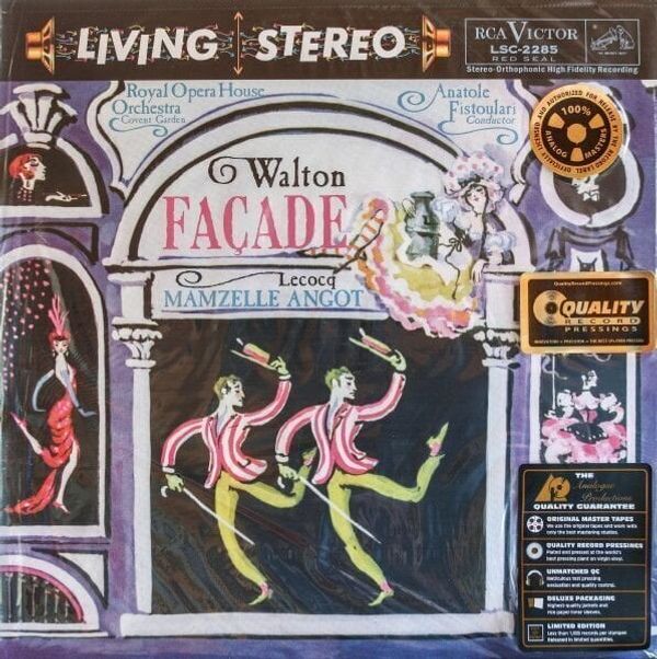 Anatole Fistoulari Anatole Fistoulari - Walton: Facade/ Lecocq: Mamzelle Angot (200g) (LP)