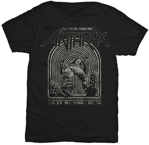 Anthrax Anthrax Majica Spreading the disease Unisex Black 2XL