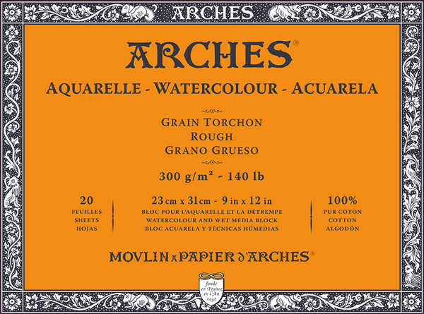 Arches Arches Watercolour Rough Skicirka 23 x 31 cm 300 g