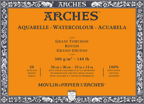 Arches Arches Watercolour Rough Skicirka 26 x 36 cm 300 g