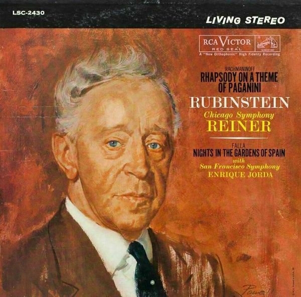 Arthur Rubinstein Arthur Rubinstein - Rachmaninoff: Rhapsody on a Theme of Paganini/Falla: Nights in the Gardens of Spain (LP)