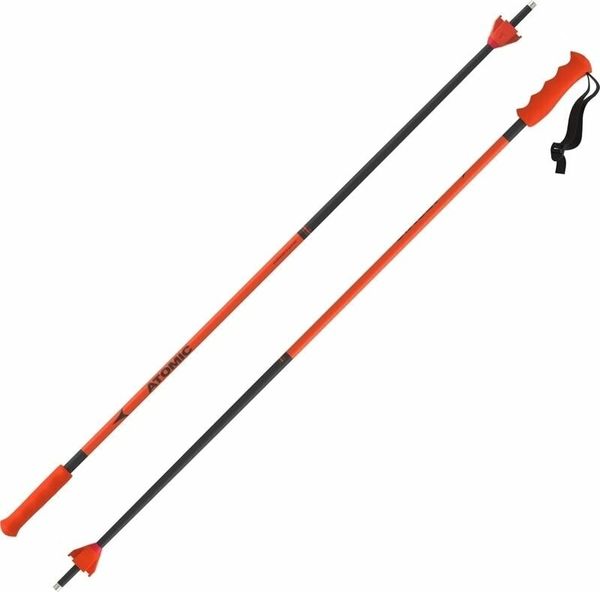 Atomic Atomic Redster Jr Ski Poles Red 85 cm Smučarske palice