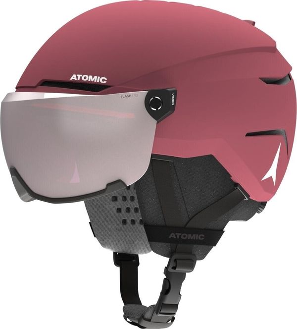 Atomic Atomic Savor Visor JR Maroon S (51-55 cm) Smučarska čelada