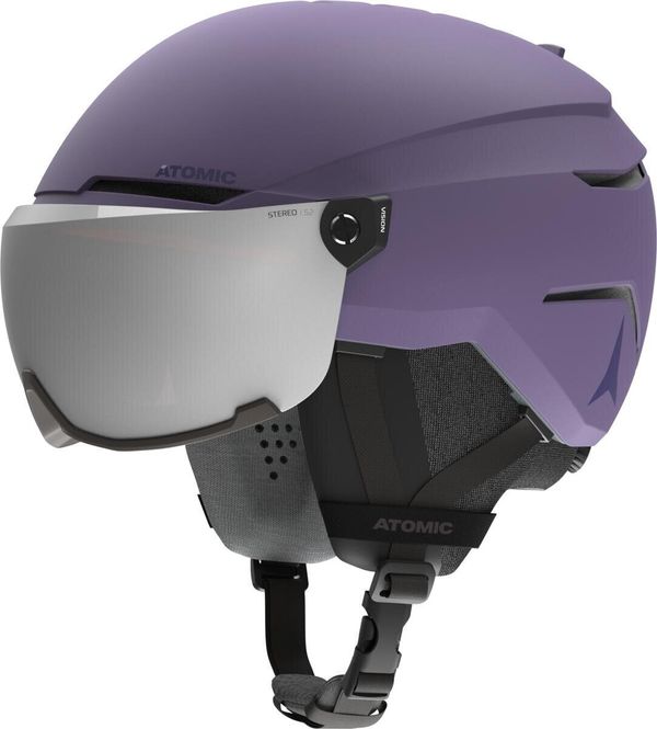 Atomic Atomic Savor Visor Stereo Purple L (59-63 cm) Smučarska čelada