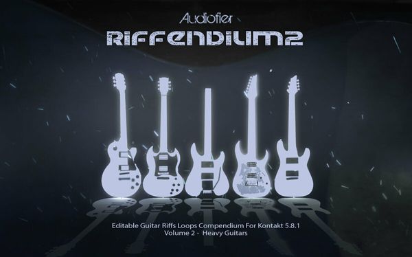 Audiofier Audiofier Riffendium Vol. 2 (Digitalni izdelek)