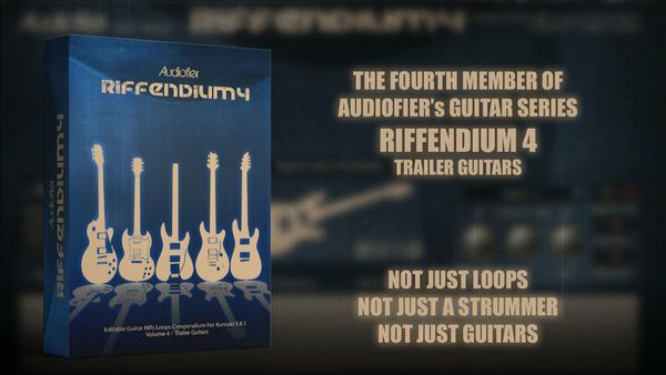 Audiofier Audiofier Riffendium Vol. 4 (Digitalni izdelek)