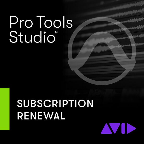 AVID AVID Pro Tools Studio Annual Paid Annual Subscription (Renewal) (Digitalni izdelek)