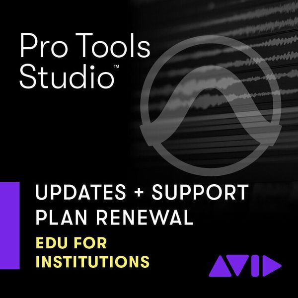 AVID AVID Pro Tools Studio Perpetual Annual Updates+Support - EDU Institution (Renewal) (Digitalni izdelek)