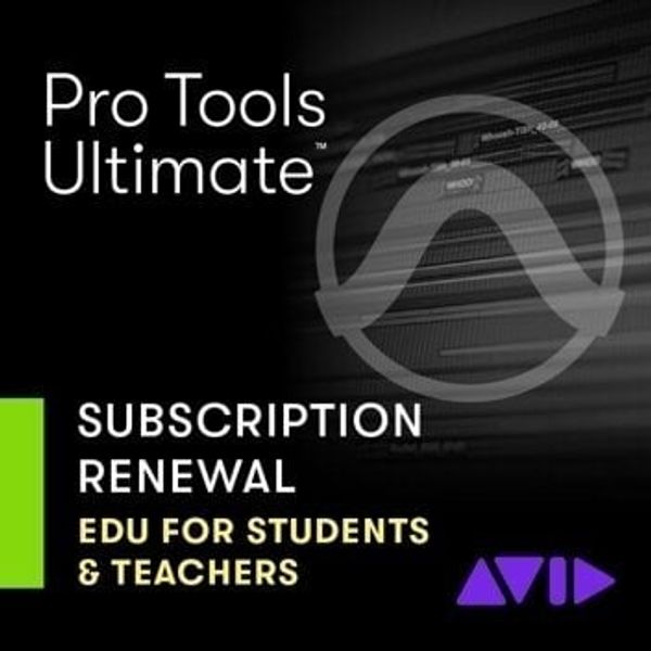 AVID AVID Pro Tools Ultimate Annual Paid Annual Subscription - EDU (Renewal) (Digitalni izdelek)