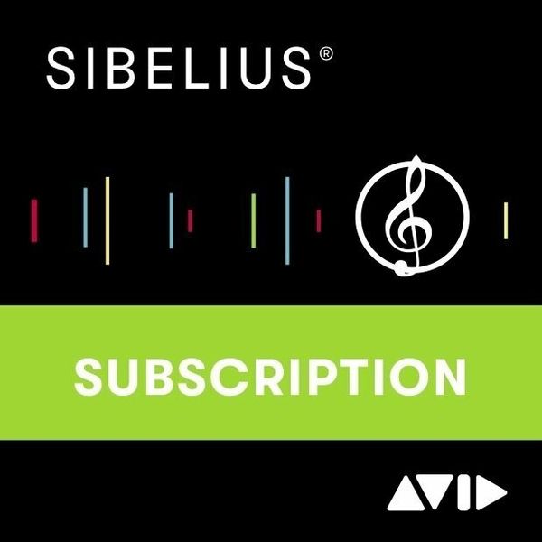 AVID AVID Sibelius 1Y Subscription (Digitalni izdelek)
