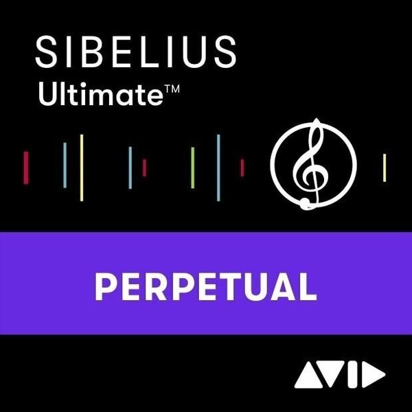 AVID AVID Sibelius Ultimate Perpetual AudioScore PhotoScore NotateMe (Digitalni izdelek)