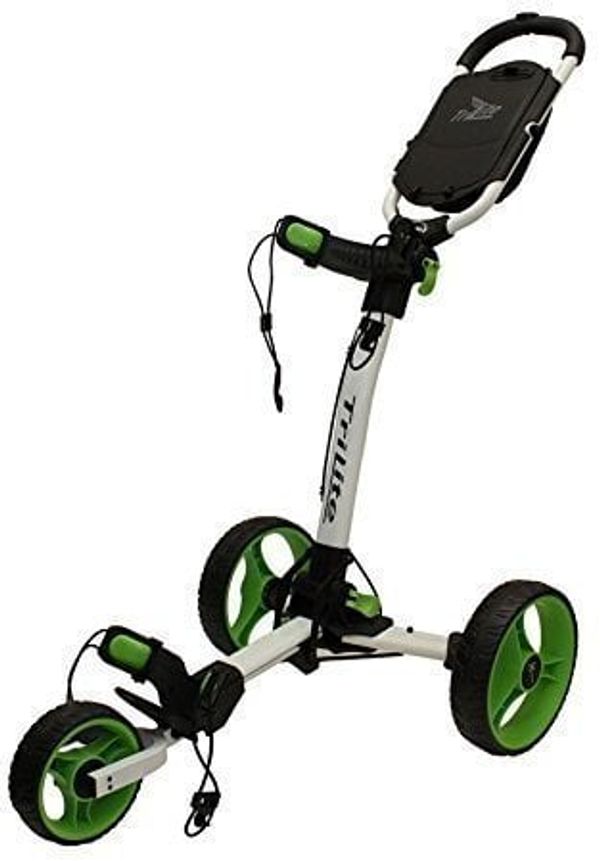 Axglo Axglo TriLite White/Green Ročni voziček za golf