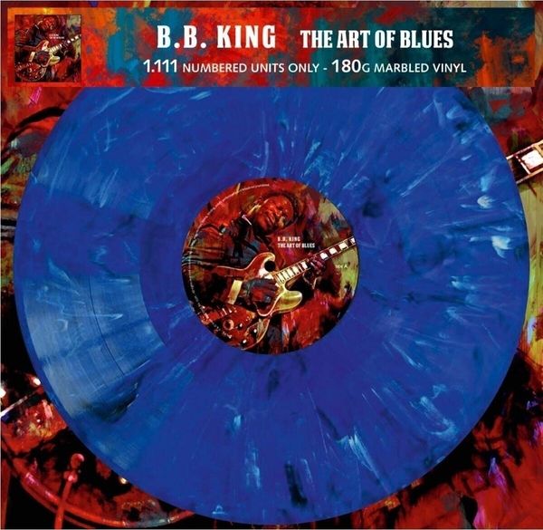 B.B. King B.B. King - The Art Of Blues (Limited Edition) (Numbered) (Blue Marbled Coloured) (LP)