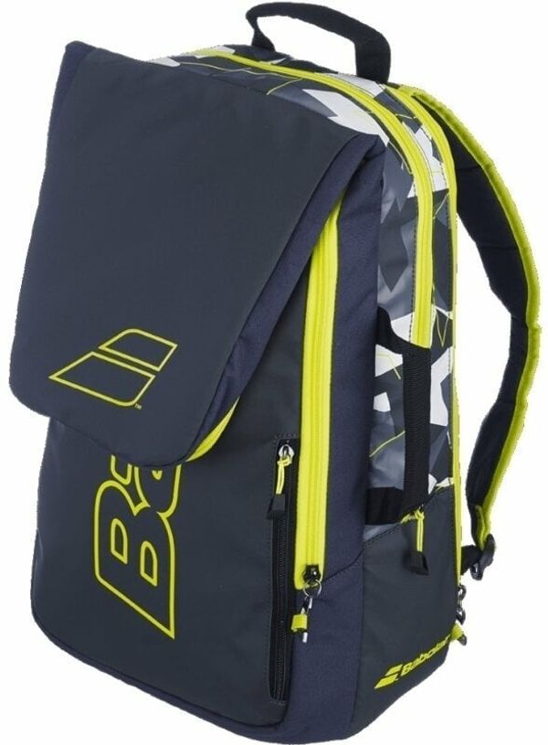 Babolat Babolat Pure Aero Backpack 3 Grey/Yellow/White Teniška torba