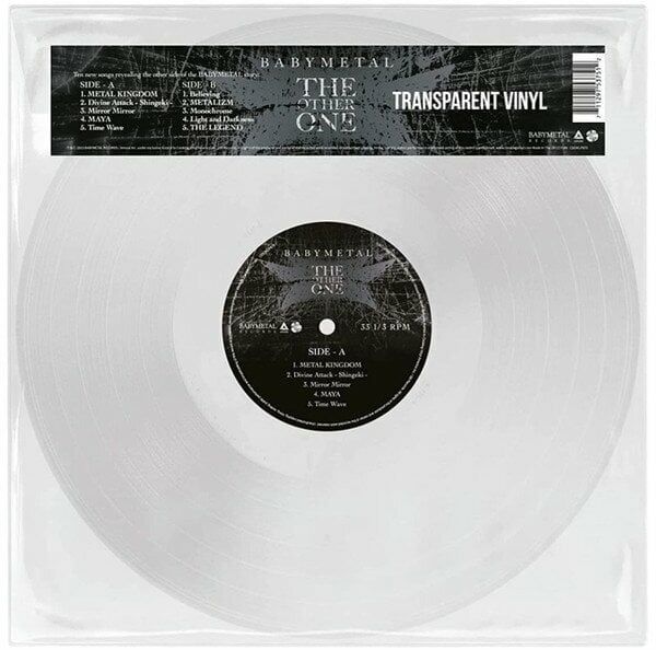 Babymetal Babymetal - The Other One (Clear Coloured) (LP)