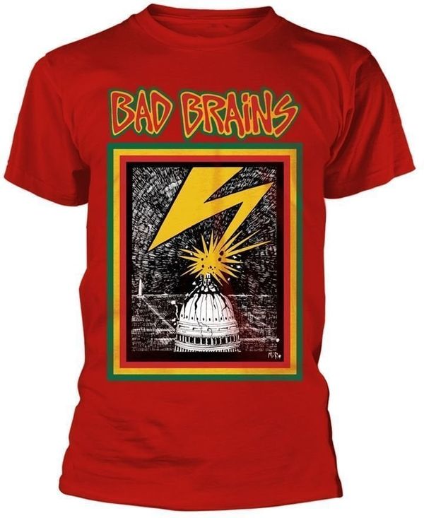 Bad Brains Bad Brains Majica Logo Red S