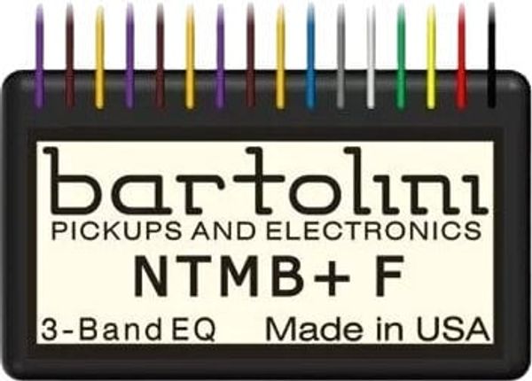 Bartolini Bartolini NTMB+F 3-Band EQ Preamp Module Bas kitarski predojačevalec