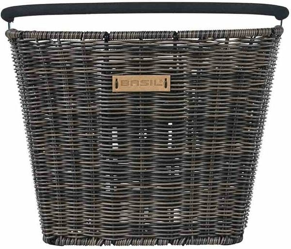 Basil Basil Bremen Rattan Look Basket Nature Brown Bicycle basket