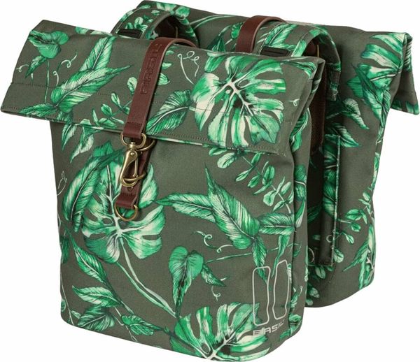 Basil Basil Ever-Green Double Bicycle Bag Thyme Green 28 - 32 L