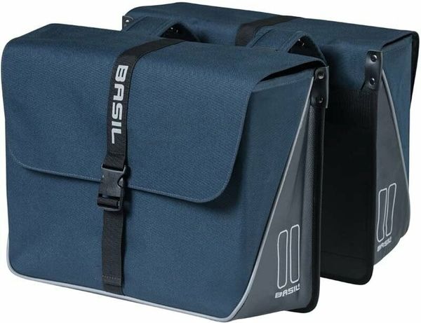 Basil Basil Forte Double Bicycle Bag Navy Blue/Black 35 L