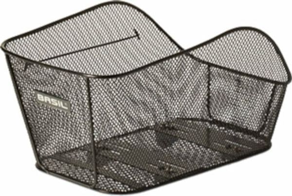 Basil Basil Icon Medium Basket Fixed Mounting Kolesarska košara Black Medium