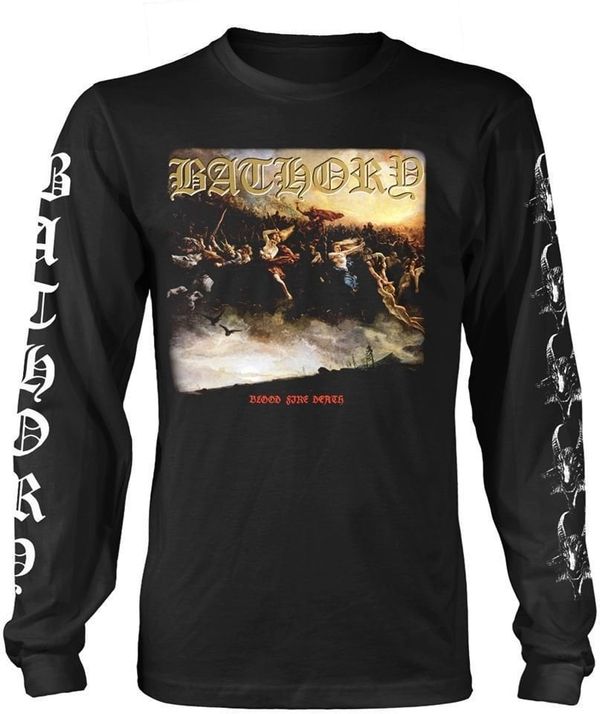 Bathory Bathory Majica Blood Fire Death 2 Black 2XL