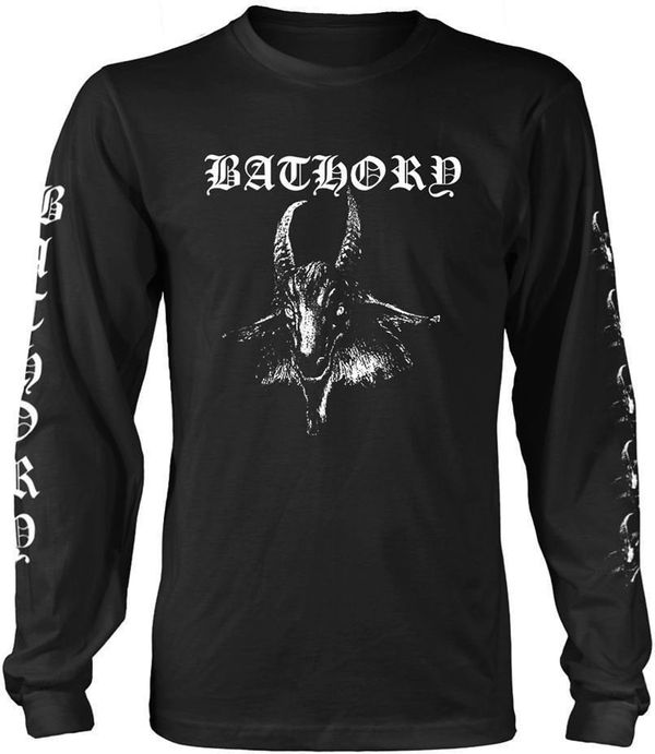 Bathory Bathory Majica Goat Long Black 2XL