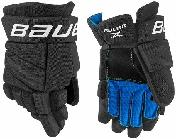 Bauer Bauer S21 X JR 10 Black/White Hokejske rokavice