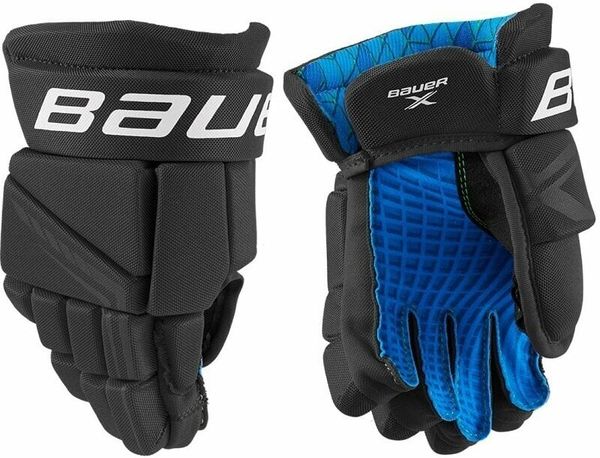 Bauer Bauer S21 X SR 15 Black/White Hokejske rokavice