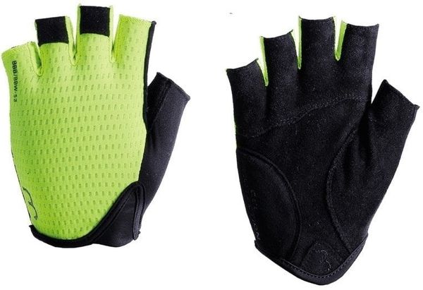 BBB BBB Racer Gloves Neon Yellow S Kolesarske rokavice