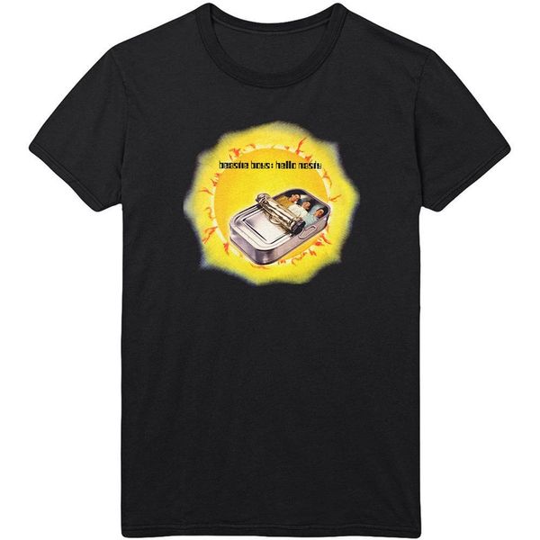 Beastie Boys Beastie Boys Majica Hello Nasty Unisex Black 2XL