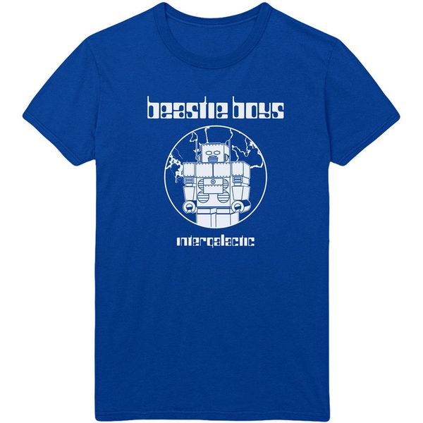 Beastie Boys Beastie Boys Majica Intergalactic Unisex Royal Blue XL