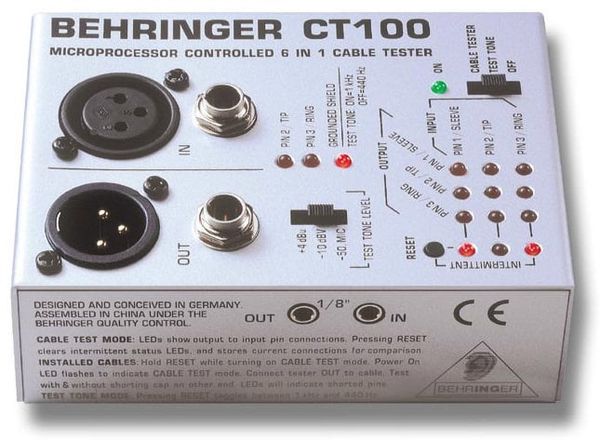 Behringer Behringer CT100 Tester za kable