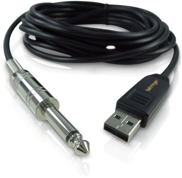 Behringer Behringer Guitar 2 USB Črna 5 m USB kabel