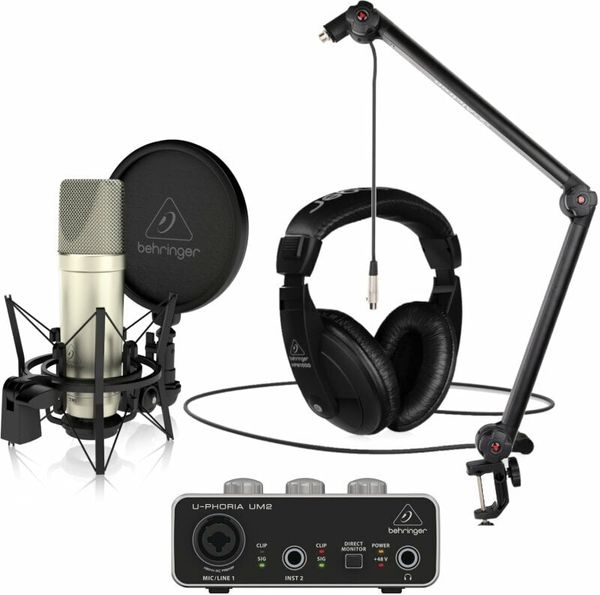 Behringer Behringer TM1 Podcast SET Kondenzatorski studijski mikrofon